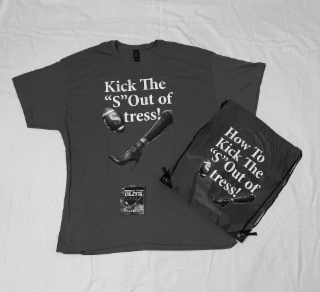 KICK THE "S" OUT OF STRESS! logo