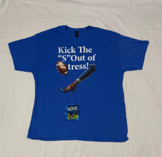 KICK THE "S"OUT OF STRESS! logo