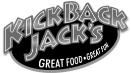 KICKBACK JACK'S GREAT FOOD·GREAT FUN logo