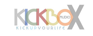 KICKBOX AUDIO KICKUPYOURLIFE logo