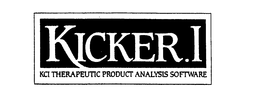 KICKER.I KCI THERAPEUTIC PRODUCT ANALYSIS SOFTWARE logo