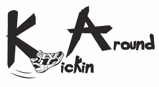 KICKIN AROUND logo