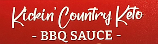 KICKIN' COUNTRY KETO -BBQ SAUCE- logo