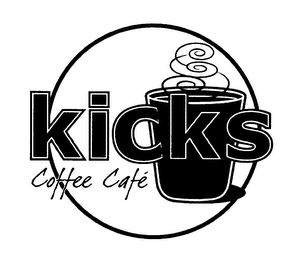KICKS COFFEE CAFE logo