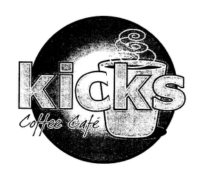 KICKS COFFEE CAFE logo
