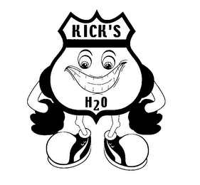 KICK'S H2O logo