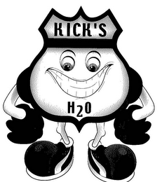 KICK'S H2O logo