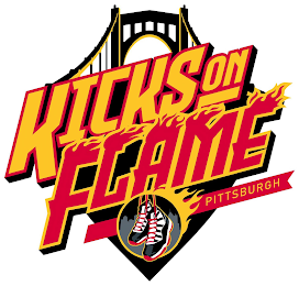 KICKS ON FLAME PITTSBURGH logo