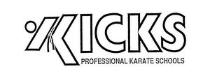 KICKS PROFESSIONAL KARATE SCHOOLS logo