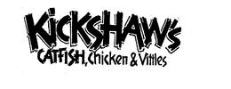 KICKSHAW'S CATFISH, CHICKEN & VITTLES logo