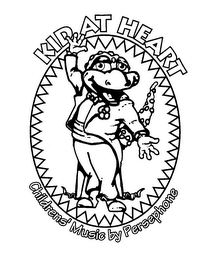 KID AT HEART CHILDRENS' MUSIC BY PERSEPHONE logo