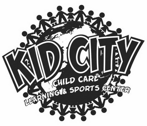 KID CITY CHILD CARE LEARNING & SPORTS CENTER logo