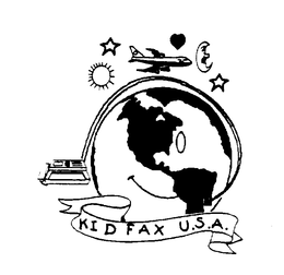 KID FAX U.S.A logo