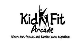 KID FIT ARCADE WHERE FUN, FITNESS, AND FAMILIES COME TOGETHER. logo