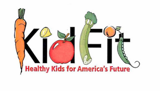 KID FIT HEALTHY KIDS FOR AMERICA'S FUTURE logo