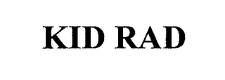 KID RAD logo