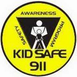 KID SAFE 911 AWARENESS PROGRAM SAFETY logo