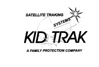 KID TRAK SATELLITE TRAKING SYSTEMS A FAMILY PROTECTION COMPANY logo