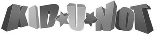 KID U NOT logo