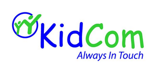 KIDCOM ALWAYS IN TOUCH logo