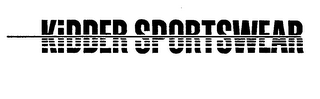 KIDDER SPORTSWEAR logo