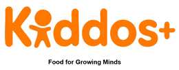 KIDDOS+ FOOD FOR GROWING MINDS logo