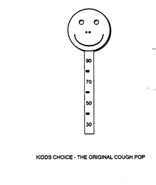 KIDDS CHOICE - THE ORIGINAL COUGH POP logo