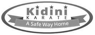 KIDINI KARATE A SAFE WAY HOME logo