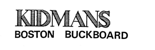 KIDMANS BOSTON BUCKBOARD logo