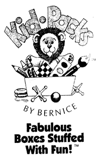 KID.PACKS BY BERNICE FABULOUS BOXES STUFFED WITH FUN! logo