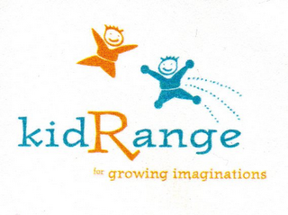 KIDRANGE FOR GROWING IMAGINATIONS logo