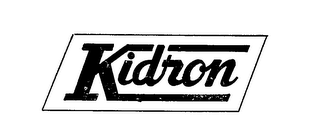 KIDRON logo