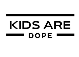 KIDS ARE DOPE logo