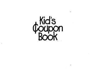 KID'S (CENT SYMBOL)OUPON BOOK logo