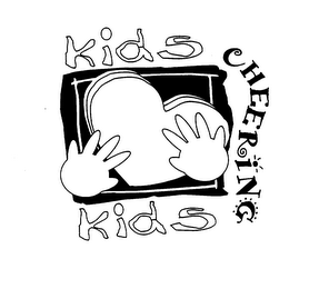KIDS CHEERING KIDS logo
