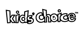 KIDS' CHOICE logo