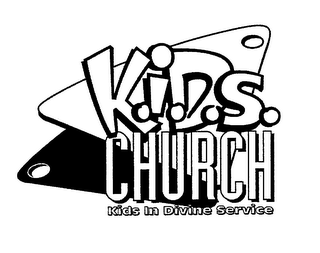 K.I.D.S. CHURCH KIDS IN DIVINE SERVICE logo