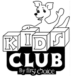KIDS CLUB BY FIRST CHOICE logo