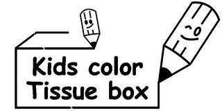 KIDS COLOR TISSUE BOX logo