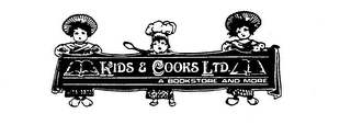 KIDS & COOKS LTD. A BOOKSTORE AND MORE logo