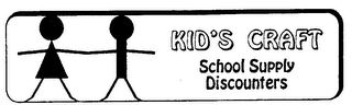 KID'S CRAFT SCHOOL SUPPLY DISCOUNTERS logo