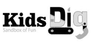 KIDS DIG SANDBOX OF FUN logo