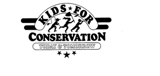 KIDS FOR CONSERVATION TODAY & TOMORROW logo
