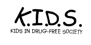KIDS IN DRUG-FREE SOCIETY logo