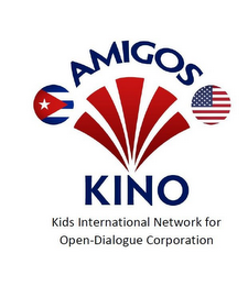 KIDS INTERNATIONAL NETWORK FOR OPEN DIALOGUE CORPORATION KINO AMIGOS logo
