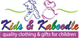 KIDS & KABOODLE OR KIDS&KABOODLE AND QUALITY CLOTHING & GIFTS FOR CHILDREN logo