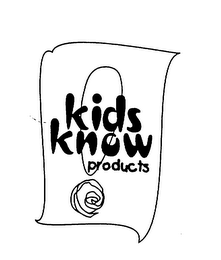 KIDS KNOW PRODUCTS logo