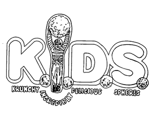 KIDS KRUNCHY INCREDIBLY DELICIOUS SPHERES logo