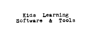 KIDS LEARNING SOFTWARE & TOOLS logo