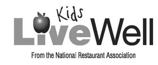 KIDS LIVE WELL FROM THE NATIONAL RESTAURANT ASSOCIATION logo